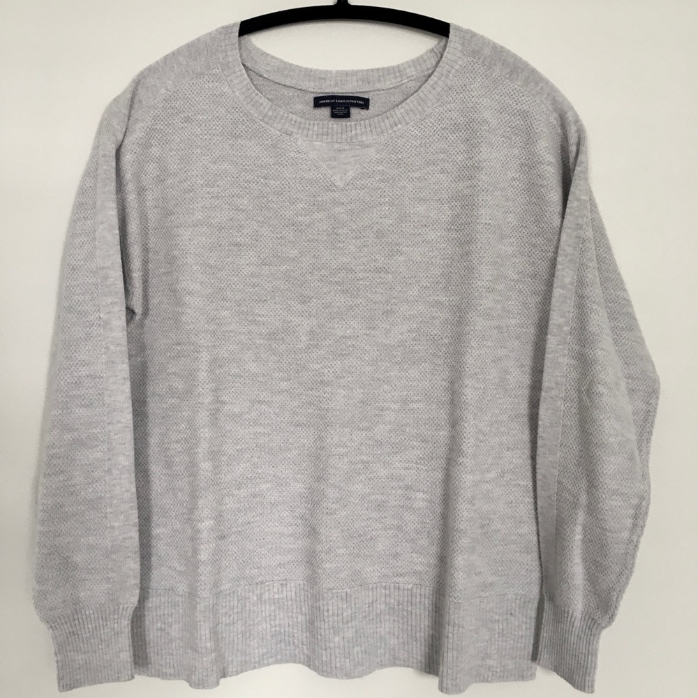 AEO | Crew Neck Knit Sweater